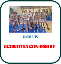 UNDER 15 SCONFITTA CON ONORE